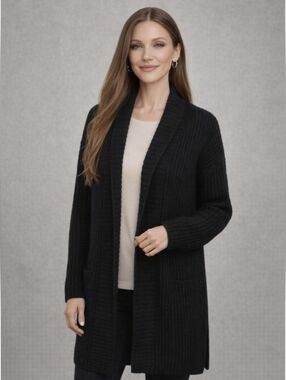 "Sonoma"  Ribbed Knit Cardigan – Size Medium